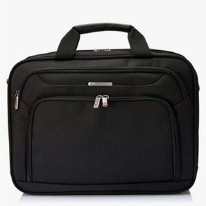 Samsonite luggage 3 Toploader Briefcase,, Polyester, Black, black